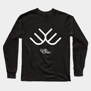 With Ether - Emblem (White) Long Sleeve T-Shirt